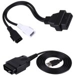 Eobd obd2 obdii 1260 ecu chip tuning interface car program diagnostic cable