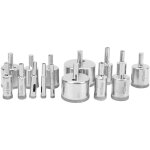Eosnow 15pcs set diamond drill bit hole scie en marbre outil de coupe en verre en c�ramique 650 mm 0, ...