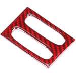 Eosnow autocollant de garniture de ventilation de console centrale en fiber de carbone, adapt� � mercedes ...