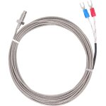 Eosnow berm k type vis thermocouple capteur de temp�rature d�tecteur jauge m6 filetage 2 fils sonde 4 ...