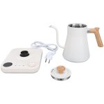 Eosnow bouilloire �lectrique � col de cygne 1200 w en acier inoxydable 304 avec contr�le pr�cis de la ...