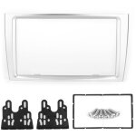 Eosnow cadre de radio dvd de voiture 7 pouces 2din, support de lecteur gps pour peugeot 308 / 408