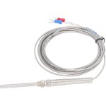 Eosnow capteur de temp�rature � thermocouple de type k berm, jauge de d�tecteur sensible blind�e, sonde ...