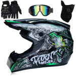 Eosnow casque de motocross professionnel pour enfants et adultes, moto tout - terrain, avec lunettes, ...