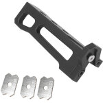 Eosnow coupe - bordure pour le travail du bois, raboteuse manuelle en alliage d'aluminium, grattoir � ...