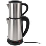 Eosnow ensemble de bouilloire �lectrique turque 1l et 2l, en acier inoxydable, machine � tisane noire, ...