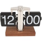 Eosnow - horloge numrique  rabat rtro, automatique,  piles, mcanique, pour la dcoration de la maison, ...