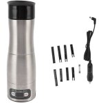 Eosnow - machine � caf� �lectrique portable, pour voyage en voiture, avec allume - cigare 12v 24v