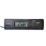 Eosnow mini thermomtre lectronique numrique multifonction pour voiture, affichage de la temprature ...