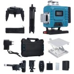 Eosnow - niveau multifonctionnel 4d 16 lignes, autonivelant  3, avec batterie rechargeable, support ...