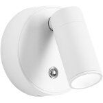 Eosnow projecteur moderne lampe murale magn�tique dimmable chambre chevet lampe de lecture interrupteur ...