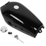 Eosnow rservoir d'essence de moto, rservoir de remplacement vintage rsistant aux chocs pour moto cg125 ...