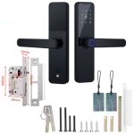 Eosnow - serrure d'entre intelligente en alliage d'aluminium, multifonction, avec clavier  empreinte ...