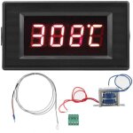 Eosnow testeur de temp�rature de thermocouple de type k � affichage num�rique industriel, pr�cision 220 ...