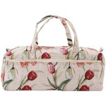 Eosnow tissu de m�nage artisanat aiguilles � tricoter stockage pull tiss� organisateur sac rose