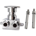 Eosnow valve � p�dale en cuivre, ensemble d'eau sans contact pour robinet de lavabo, robinet de salle ...