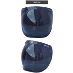 Eosnow visi�re � bulles pour casque de moto, lentille de pare - brise avec support rabattable pour casques ...