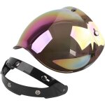 Eosnow visor de casque, crise de grattement pc unisexe robuste pour la protection uv � vent