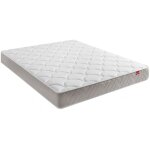 Matelas ressorts 140x190 cm ? accueil ferme ? 560 ressorts ensach�s ? ind�pendance de couchage ? mousse ...