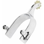 �perons occidentaux � large bande avec roue dent�e en fer chrom�