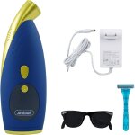 �pilateur laser �lectrique � lumi�re puls�e indolore 999 900 impulsions couleur: bleu