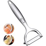 [jamais utilis�] �plucheur multifonction en acier inoxydable, eplucheur l�gumes, eplucheur de pomme, ...