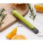 �plucheur d'orange, outil multifonctionnel pour �plucher les fruits, �plucheur d'agrumes � double extr�mit� ...