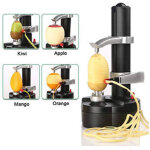 Vurahome - �plucheurs de pommes de terre �lectriques �plucheur de pommes de terre rotatif automatique ...