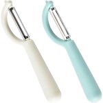 �plucheur universel (2 pcs), �plucheur pivotant en acier inoxydable, couteau cuisine avec lame tranchante ...