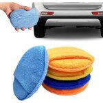 �ponge � polir � la main en microfibre de 4, 150x25 mm, tampon applicateur de cire, produits de polissage, ...