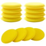 �ponge de polissage de voiture, tampons d'applicateur de cire de voiture 12 pi�ces tampons de polissage ...