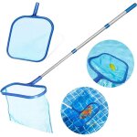 �puisette fond de piscine + manche t�lescopique aluminium ? pour piscine, bassin, �tang
