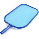 �puisette professionnelle pour piscine ? filet fin � long manche pour feuilles et d�bris ? bleue