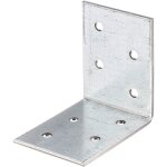 Équerre d'assemblage ? galvanisée sendzimir ? 50 x 50 x 40 mm ? set de 25 pièces ? marque alberts Équerre d'assemblage ? galvanisée sendzimir ? 50 x 50 x 40 mm ? set de 25 pièces ? marque alberts