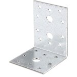 Équerre d'assemblage ? galvanisée sendzimir ? 60 x 80 x 60 mm ? set de 6 pièces ? marque alberts Équerre d'assemblage ? galvanisée sendzimir ? 60 x 80 x 60 mm ? set de 6 pièces ? marque alberts