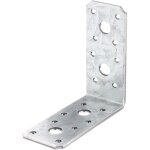 Équerre d'assemblage ? galvanisée sendzimir ? 90 x 90 x 40 mm ? set de 6 pièces ? marque alberts Équerre d'assemblage ? galvanisée sendzimir ? 90 x 90 x 40 mm ? set de 6 pièces ? marque alberts