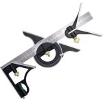 �querre � combinaison 300mm, �querres de charpentier, r�gle d'angle en acier inoxydable, �querre combin�e ...