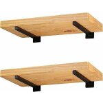 Equerre etagere industrielle support d'�tag�re mural r�tro - supports plateaux r�tro en m�tal avec vis ...