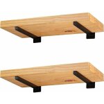 Equerre etagere industrielle support d'�tag�re mural r�tro - supports plateaux r�tro en m�tal avec vis ...