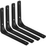 Equerre etagere murale charge lourde, fixation flottante support pour salon chambre cuisine, support ...