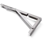 Querre tagre pliante inox 115 x 200 mm - par pice