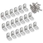 Equerre de fixation 90 degr� angle droit support 20 x 20 x 16mm forme de l metalliques equerres de coin ...