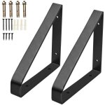 querre de fixation triangle en mtal charge lourde, equerre murale supports tagre murales triangle, ...