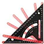 Équerre menuiserie bois Équerre de tracé combiné pour menuisier règle triangulaire réglable pour la mesure ... Équerre menuiserie bois Équerre de tracé combiné pour menuisier règle triangulaire réglable pour la mesure ...