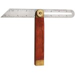 Equerres de menuisier, fausse equerre de menuisier � coulisse, �querre angle ajustable, rapporteur d'angle ...