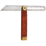 Equerres de menuisier, fausse equerre de menuisier � coulisse, �querre angle ajustable, rapporteur d'angle ...