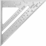 Equerre menuisier multifonction 4 en 1 en aluminium pour menuiserie metal aluminium regle �querre trusquin ...