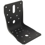 Equerres de renfort simpson strong tie 90x100 epaisseur 2 ral9005 noir fonc - 5 pices