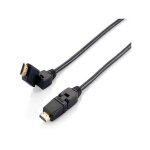 Hdmi cable equip hdmi 2. 0 high speed with ethernet 3m connecteurs pivotants  180 119363