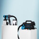 Équipe de pulvérisation de peinture cecotec perfectpaint 800 easygo avec 800w de puissance, précision ... Équipe de pulvérisation de peinture cecotec perfectpaint 800 easygo avec 800w de puissance, précision ...